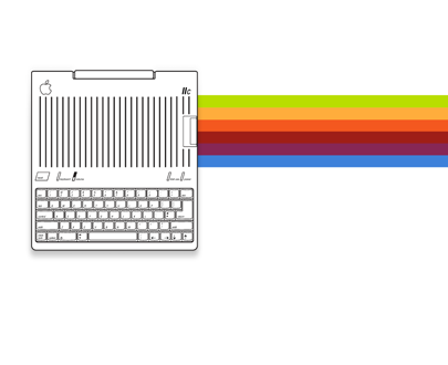 rainbow desktop wallpaper. Wallpaper: #39;Rainbow Apple#39;